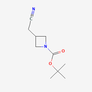 Tert-butyl 3-(cyanomethyl)azetidine-1-carboxylate