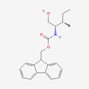 molecular formula C21H25NO3 B589100 Fmoc-Isoleucinol CAS No. 133565-46-5