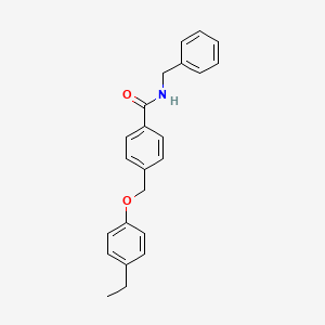 N-benzyl-4-[(4-ethylphenoxy)methyl]benzamide