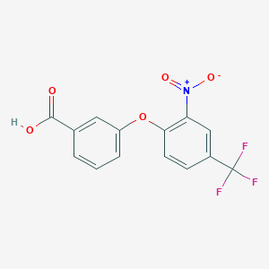 3(2-Nitro-4-trifluoromethylphenoxy) benzoic acid