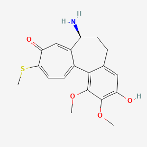molecular formula C19H21NO4S B589131 N-Desacetyl 3-Demethyl Thiocolchicine CAS No. 97043-09-9