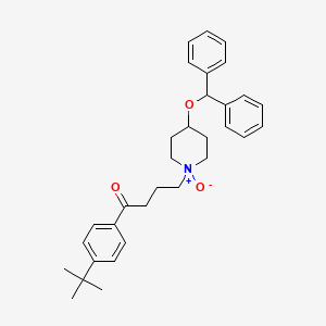 molecular formula C32H39NO3 B589156 依巴斯汀 N-氧化物 CAS No. 1256285-71-8