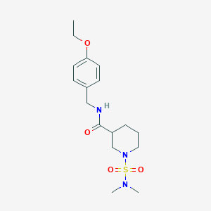 1-[(dimethylamino)sulfonyl]-N-(4-ethoxybenzyl)-3-piperidinecarboxamide