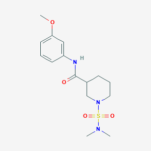 1-[(dimethylamino)sulfonyl]-N-(3-methoxyphenyl)-3-piperidinecarboxamide