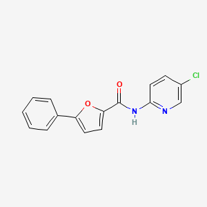 N-(5-chloro-2-pyridinyl)-5-phenyl-2-furamide