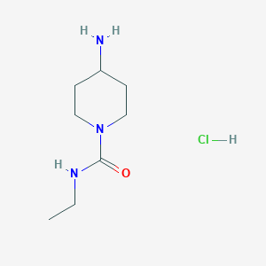 4-amino-N-ethylpiperidine-1-carboxamide hydrochloride