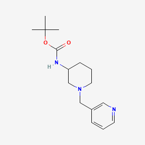 Tert-butyl (1-(pyridin-3-ylmethyl)piperidin-3-yl)carbamate