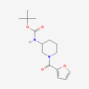 Tert-butyl [1-(furan-2-ylcarbonyl)piperidin-3-yl]carbamate