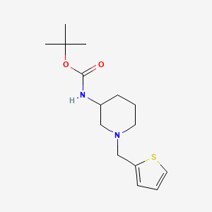 tert-butyl [1-(2-thienylmethyl)-3-piperidinyl]carbamate