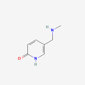B589202 5-Methylaminomethyl-2(1H)-pyridone CAS No. 152195-86-3