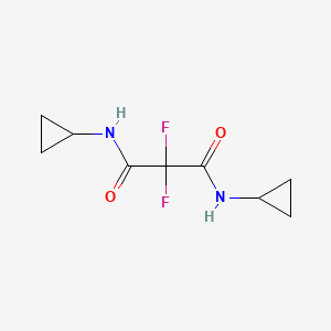 N,N'-dicyclopropyl-2,2-difluoromalonamide