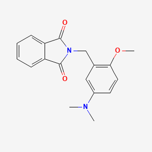 2-[5-(dimethylamino)-2-methoxybenzyl]-1H-isoindole-1,3(2H)-dione