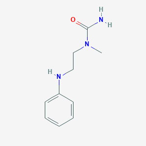 N-(2-anilinoethyl)-N-methylurea