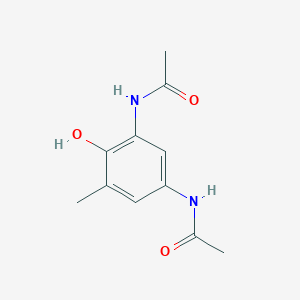 N,N'-(4-hydroxy-5-methyl-1,3-phenylene)diacetamide