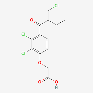 molecular formula C13H13Cl3O4 B589219 依他尼酸杂质 B [EP] CAS No. 27929-18-6