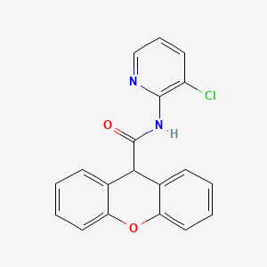 N-(3-chloropyridin-2-yl)-9H-xanthene-9-carboxamide