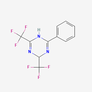 2-phenyl-4,6-bis(trifluoromethyl)-1,4-dihydro-1,3,5-triazine