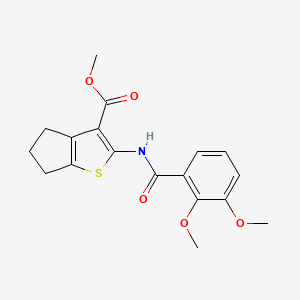 methyl 2-(2,3-dimethoxybenzamido)-5,6-dihydro-4H-cyclopenta[b]thiophene-3-carboxylate