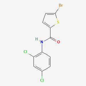 molecular formula C11H6BrCl2NOS B5892391 5-bromo-N-(2,4-dichlorophenyl)thiophene-2-carboxamide 