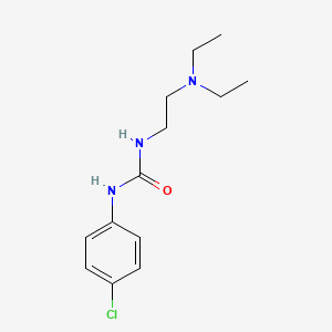 N-(4-chlorophenyl)-N'-[2-(diethylamino)ethyl]urea