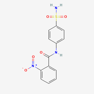 2-nitro-N-(4-sulfamoylphenyl)benzamide