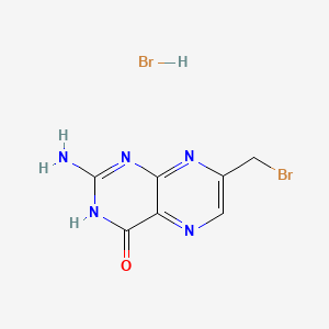 molecular formula C7H7Br2N5O B589265 7-溴甲基喋呤 CAS No. 622411-17-0