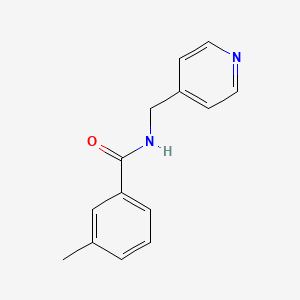 3-methyl-N-(pyridin-4-ylmethyl)benzamide