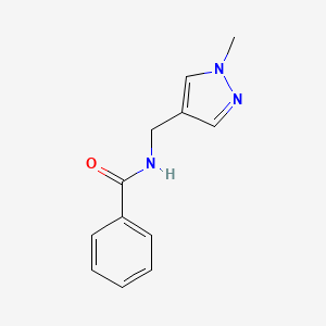 N-[(1-methyl-1H-pyrazol-4-yl)methyl]benzamide