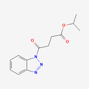 PROPAN-2-YL 4-(1H-1,2,3-BENZOTRIAZOL-1-YL)-4-OXOBUTANOATE