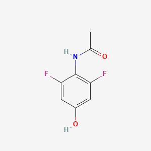 molecular formula C8H7F2NO2 B589309 N-(2,6-difluoro-4-hydroxyphenyl)acetamide CAS No. 151414-42-5