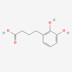 B589323 4-(2,3-Dihydroxyphenyl)butanoic acid CAS No. 79638-23-6
