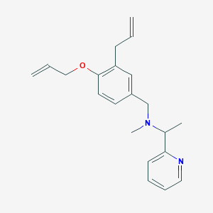 N-[3-allyl-4-(allyloxy)benzyl]-N-methyl-1-pyridin-2-ylethanamine