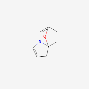 molecular formula C8H7NO B589395 1H-6,8a-Epoxyindolizine CAS No. 149344-00-3