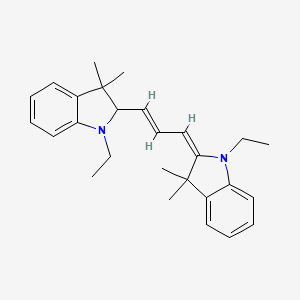 molecular formula C27H34N2 B589440 二氢星光红 CAS No. 1132970-43-4