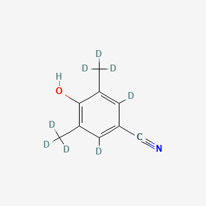 molecular formula C9H9NO B589467 3,5-Dimethyl-4-hydroxybenzonitrile-d8 CAS No. 1142096-16-9