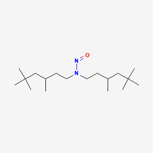 molecular formula C18H38N2O B589481 N-Nitroso-N,N-di(3,5,5-trimethylhexyl)amin CAS No. 1207995-62-7