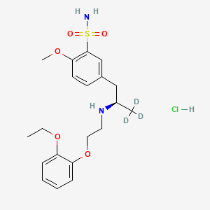 molecular formula C20H29ClN2O5S B589487 (R)-Tamsulosin-d3 Hydrochloride CAS No. 1795787-12-0