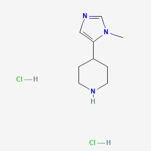 4-(1-Methyl-1H-imidazol-5-YL)piperidine dihydrochloride