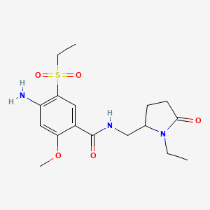 molecular formula C17H25N3O5S B589520 5'-Oxo Amisulpride CAS No. 1391052-47-3