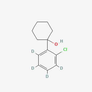2-Hydroxy-2-(o-chlorophenyl-d4)cyclohexanol