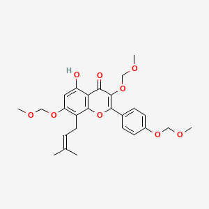 Desmethyl Icaritin Tri-O-methoxymethyl Ether