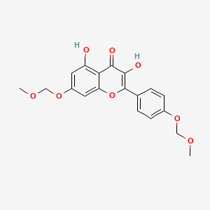 3,5-Dihydroxy-7-(methoxymethoxy)-2-[4-(methoxymethoxy)phenyl]-4H-1-benzopyran-4-one
