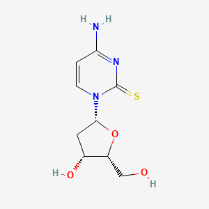 4-Amino-1-(2-deoxy-beta-D-threo-pentofuranosyl)pyrimidine-2(1H)-thione