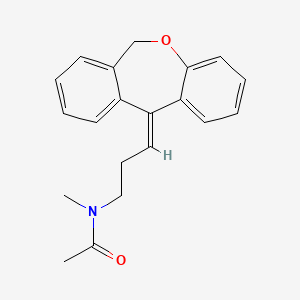 molecular formula C20H21NO2 B589641 (E)-N-Acetyl-N-desmethyl Doxepin CAS No. 250331-54-5