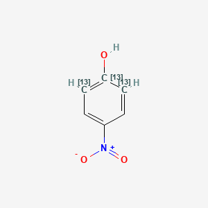 4-Nitrophenol-1,2,6-13C3