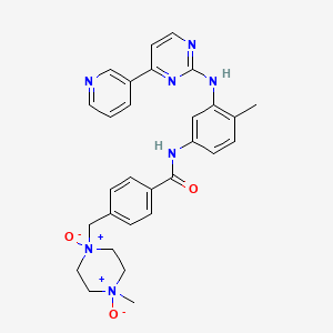 molecular formula C29H31N7O3 B589677 Imatinib related substance b CAS No. 571186-93-1