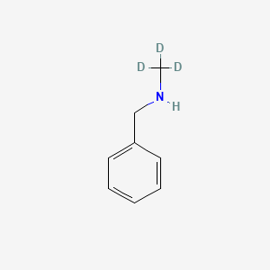 molecular formula C8H11N B589687 N-Benzyl-1,1,1-trideuteriomethanamine CAS No. 122025-09-6