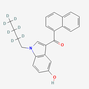 JWH 073 5-hydroxyindole metabolite-d7