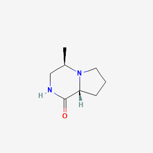 (4R,8aR)-4-Methylhexahydropyrrolo[1,2-a]pyrazin-1(2H)-one