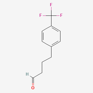 4-[4-(Trifluoromethyl)phenyl]butanal